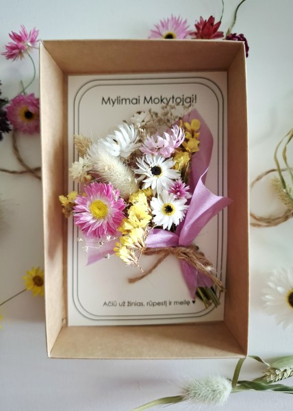 Gėlių puokštelė mokytojai (D -1)